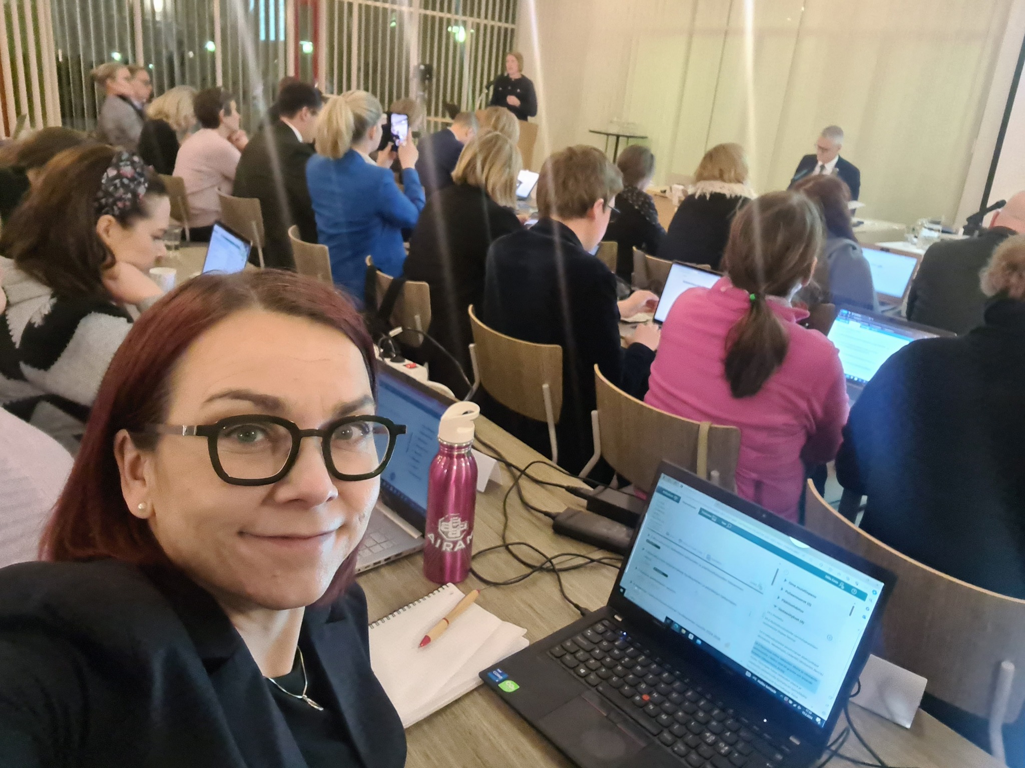 Terveiset aluevaltuuston kokouksesta